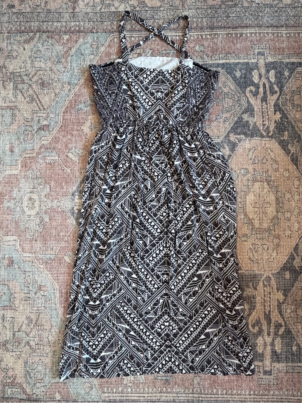 Sketchbook Midi Sundress from Anthropologie - Picture 6 of 7